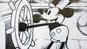Mickey Mouse in "Steamboat Willie"