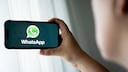 WhatsApp Logo on a Smartphone