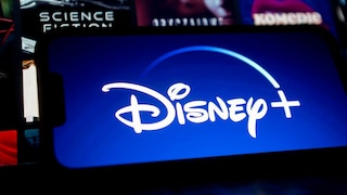 Disney+ Logo on a Smartphone