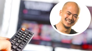 TECHBOOK author Woon-Mo Sung, a TV remote, and a television