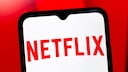 Netflix Logo on a Smartphone