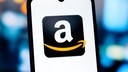 Amazon Logo on a Smartphone