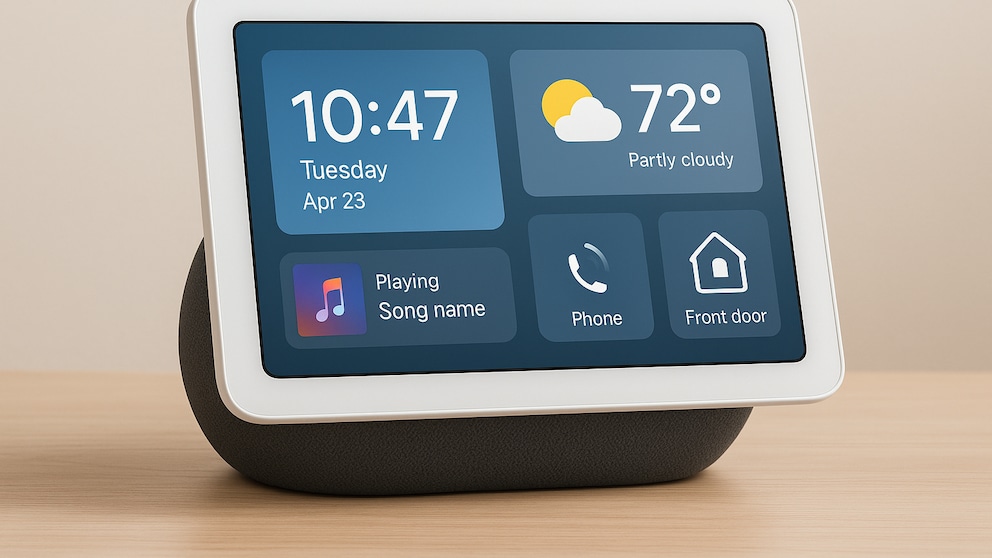 Apple Smart Home Hub Could Be a Mix of iPad and HomePod (Illustrative Image)