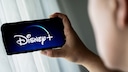 Disney+ on a smartphone