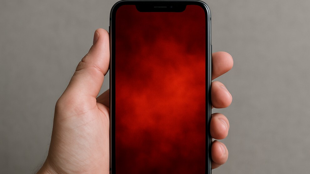 A curious glitch on the iPhone is currently turning some images red