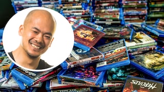 TECHBOOK editor Woon-Mo Sung and many Blu-rays