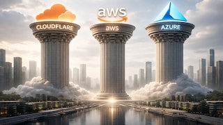 A significant portion of the internet relies on three cloud providers.