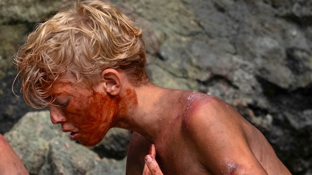 Scene from the Sky series "Lord of the Flies"