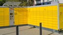A DHL parcel station