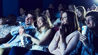 People in a movie theater