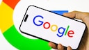 Smartphone with Google Logo
