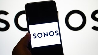 Smartphone with Sonos Logo