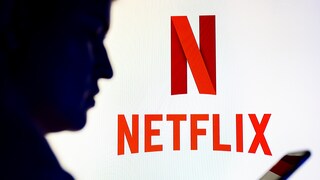Shadow in Front of Netflix Logo