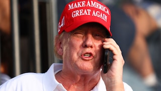 Donald Trump on the Phone