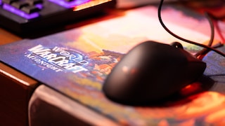 Mousepad with WOW logo