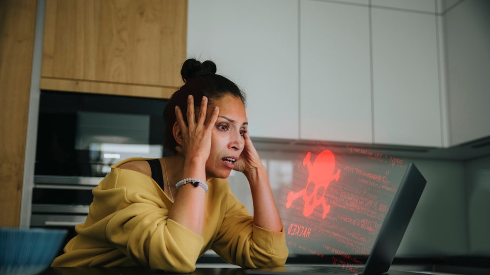 Woman in Front of Laptop