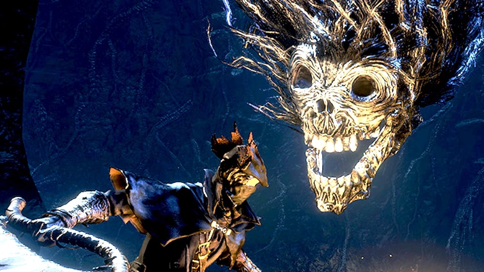 Scene from "Bloodborne"