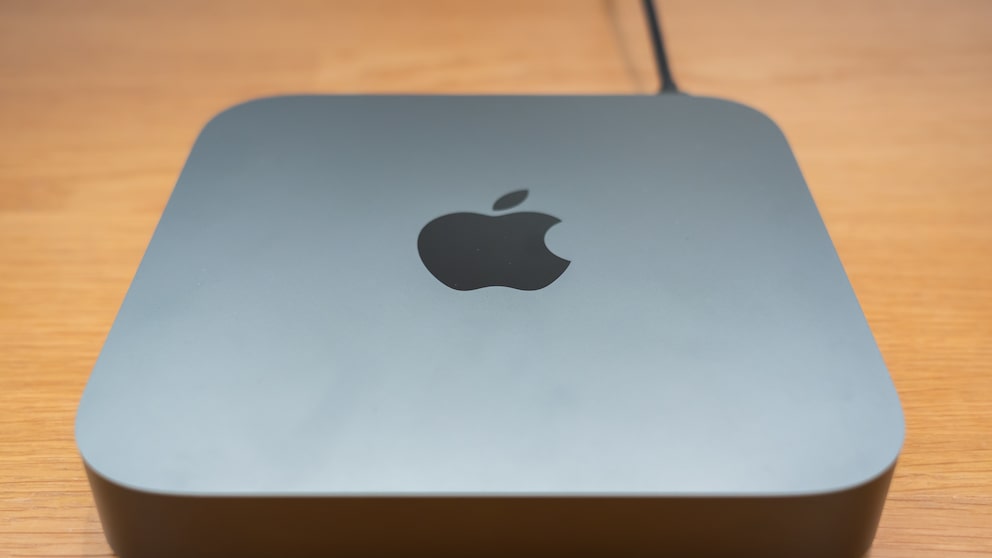 Mac Mini on Desk