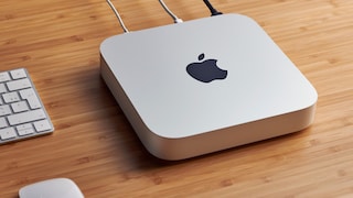 Apple Mac Mini on Desk