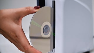 A PS5 with a disc drive