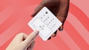 Symbolic Representation of Payment with a Fingernail