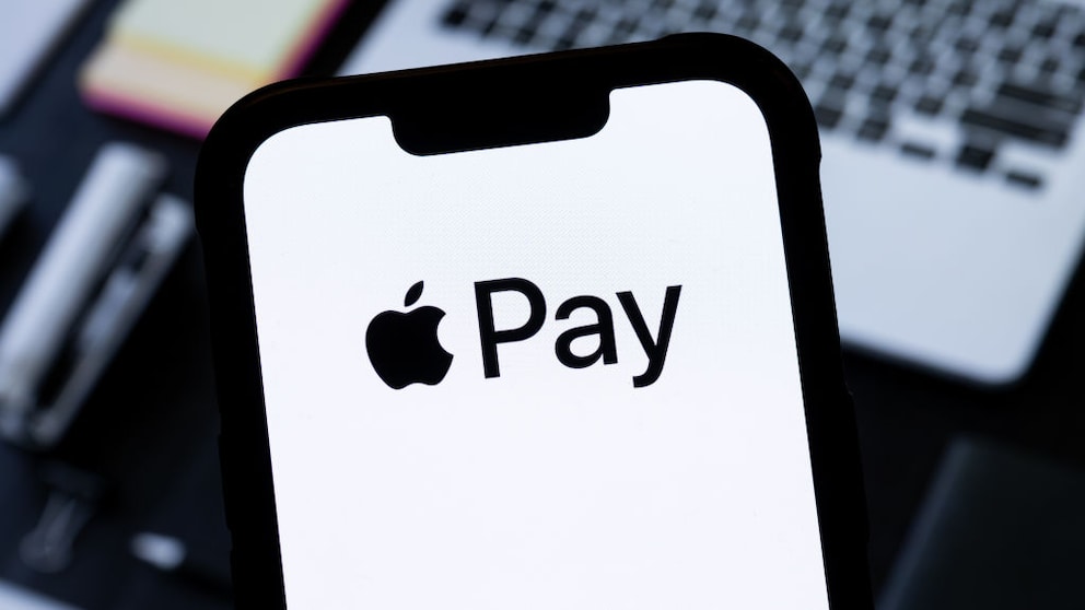 Apple Pay Logo on Smartphone