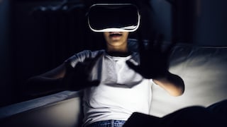 Man with VR Headset