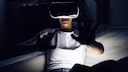Man with VR Headset