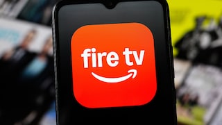 Smartphone with Fire TV Logo