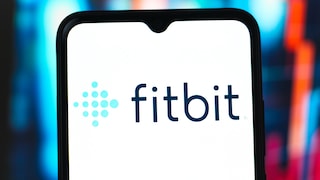 Fitbit Logo on Display