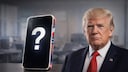 Trump Next to a Smartphone