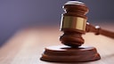 Gavel on Table