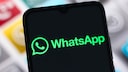 Smartphone with WhatsApp Logo