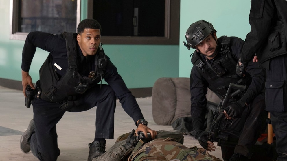 Scene from "The Rookie"