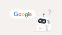 Robot and Google Logo