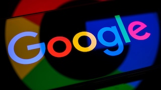Smartphone with Google Logo