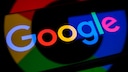 Smartphone with Google Logo