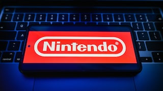 Smartphone with Nintendo Logo