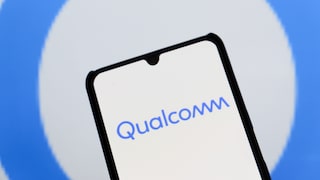 Smartphone with Qualcomm Logo
