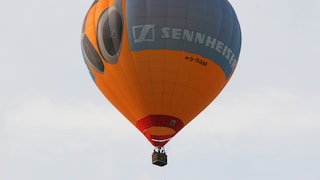 Balloon with Sennheiser Logo
