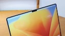 Close-up of the 16-inch MacBook Pro with M2 Max