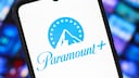 Paramount+ Logo on a Smartphone