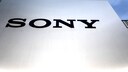 Sony Logo in Front of a Building