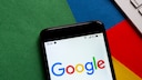 Smartphone with Google Logo