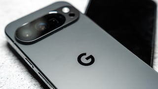 Two Google Pixel smartphones