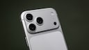 iPhone 17 Pro Against a Green Background
