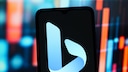 Smartphone with Bing Logo