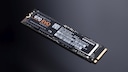 A Samsung SSD 970 Evo against a black background.