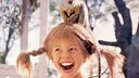 Scene from "Pippi Longstocking" with Inger Nilsson