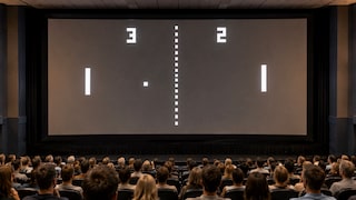 Hopefully, the "Pong" movie won't be as dull as it appears in this image.